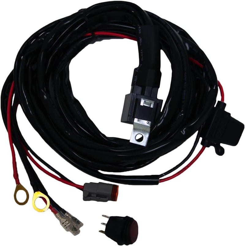 RIGID حزمة الأسلاك Rigid Industries 40193 لشريط الإضاءة من 10 إلى 40 بوصة - Image 1