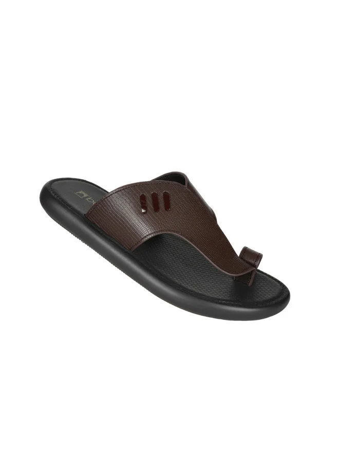 008-3411 Barjeel Uno Men Casual Sandals 6843-9A Coffee