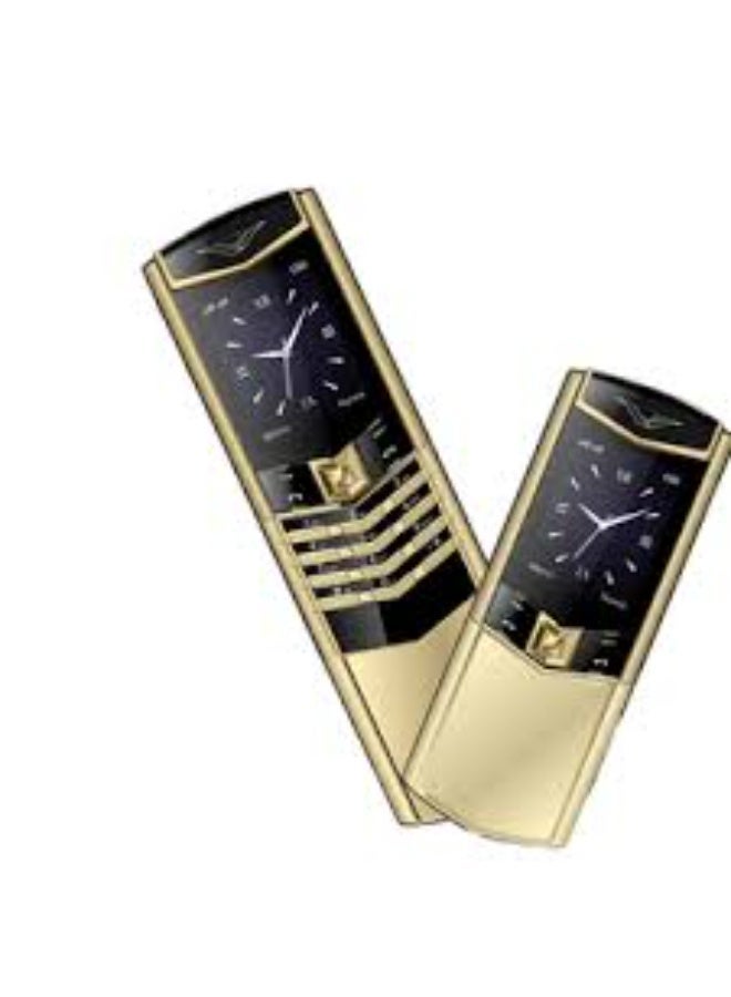 Hope V888 Pro Dual SIM Mobile Phone, 1500mAh, 2G Network, MP3 Player, Bluetooth, Radio, Social Media, Gold - Image 2