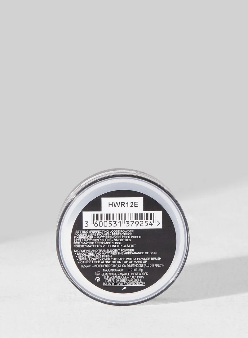 MAYBELLINE NEW YORK Master Fixing Translucent Loose Powder - White