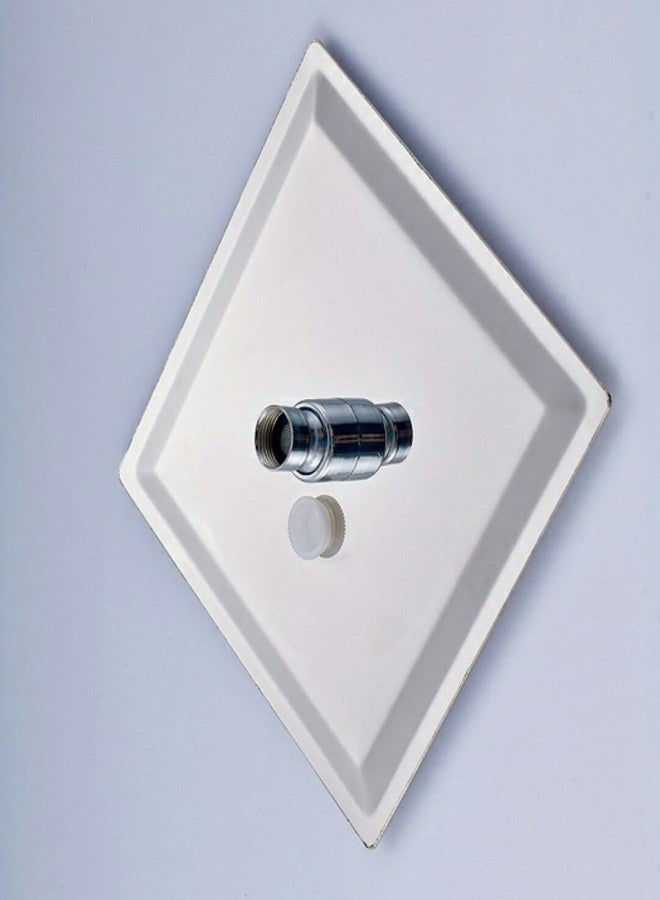 SBD Ultra Slim Stainless Steel OverHead Rain Shower 8 X 8 Inch, Steel Grade 302 - Image 2