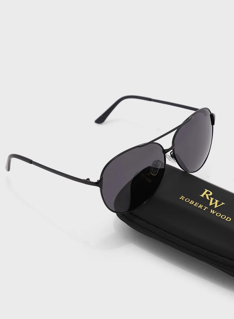 Robert Wood  Polarized  Classic  Aviator  Sunglasses for Men | Best Price UAE