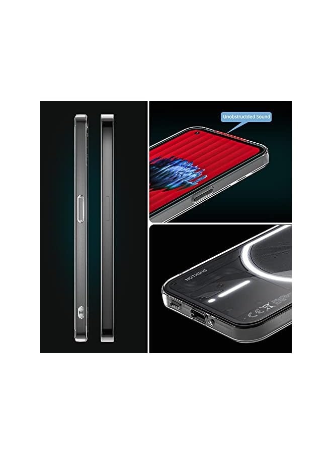 X-level Compatible Nothing Phone 1 Case Clear Slim Fit Ultra-Thin Soft TPU Anti-Slip Grip Phone Cases Lightweight Anti-Scratch Back Cover Grip - Image 4