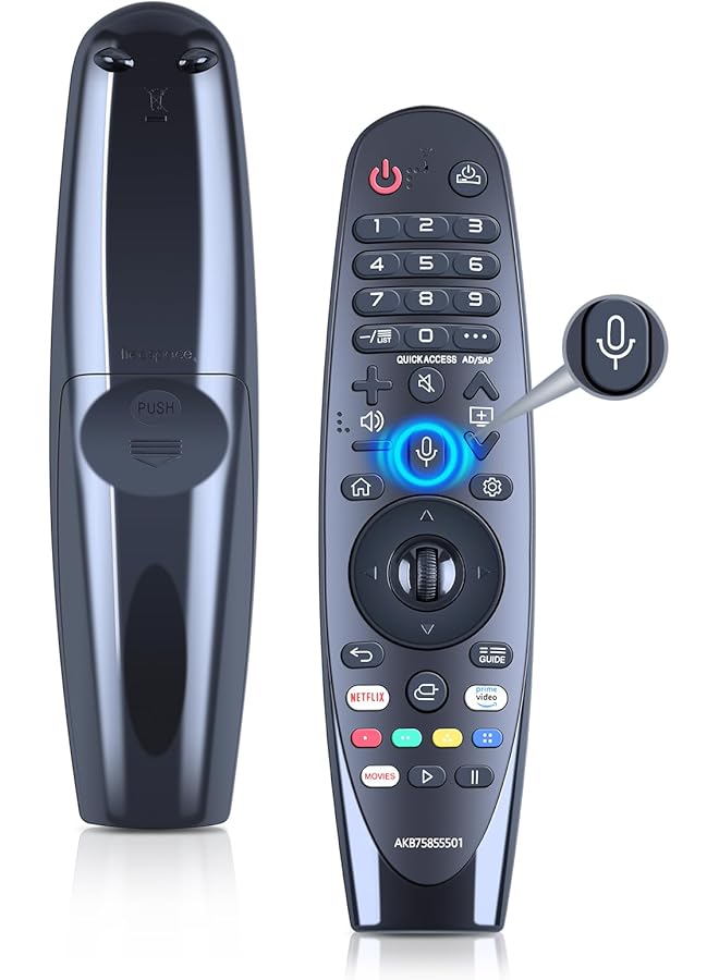 The Bros Voice Magic Remote Control for LG AN-MR20GA TV Magic Remote Replacement, with Pointer Function AKB75855501 - Image 1