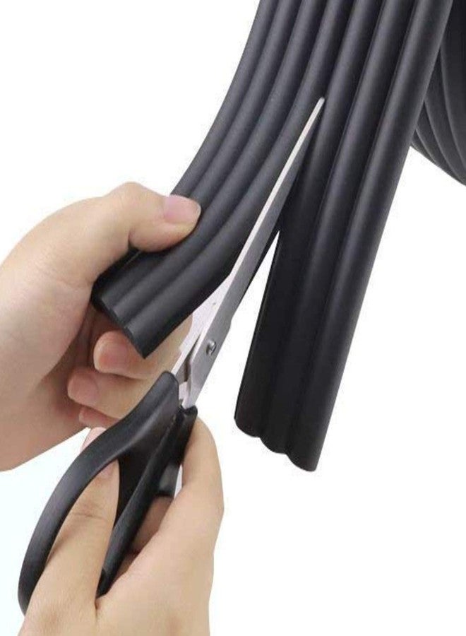 DANSR Child Safety Corner Protectors - Premium Corner Guards for Baby Proofing and Toddler Safety - Adhesive Edge Guards - Furniture Corner Cushions for Corner Bumpers for Baby Safety- 2 Meter-Black - Image 3