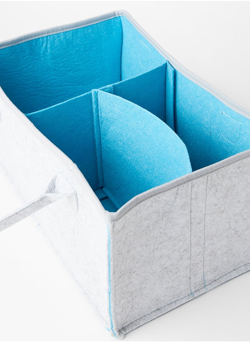 Generic Baby Diaper Caddy Organizer Nursery Storage Bin Car Organizer for Diapers Changing Table Organizer Basket Shower storage Gift Portable Diaper Storage Basket  - Image 2