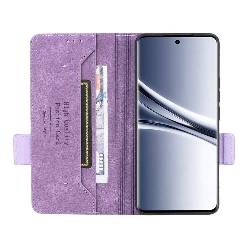 MS غطاء واقي بTPU لـ Redmi Note 15 مع حامل بطاقات ومقاومة بصمات الأصابع مع حامل قائم باللون بني بوظيفة حامل من مادة TPU باللون البني باللون الأحمر - Image 4