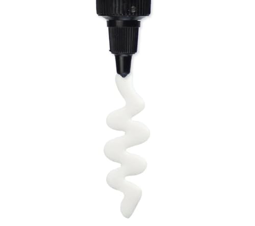 Sculpey سكلبي سائل سكلبي سائل بوليمر خبز في الفرن، أبيض، زجاجة 1 أونصة، رائع للمجوهرات، العطلات، الأعمال اليدوية، الوسائط المختلطة، ملصقات النوافذ، ديكور المنزل والمزيد! رائع للمبتدئين والفنانين!  - Image 2