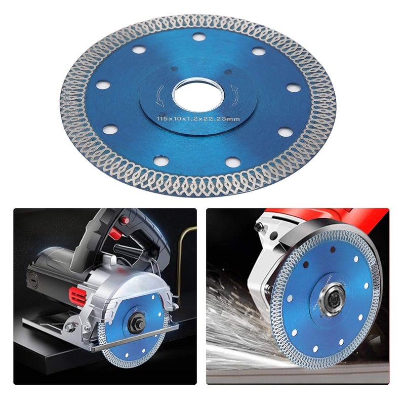115mm Saw, Fast Cutting Dry Wet Use for Granite Marble Concrete for Angle Grinder Polishing Machine - Image 4