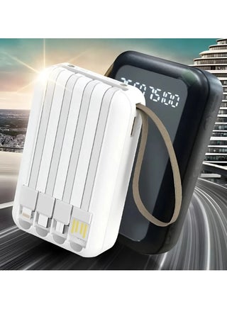 Power Bank Charging 10000mAh 4 DEVICES CHARGING TOGETHER, LED Digital Display, Portable Travel Power Bank Charger, (C137) - black - pzsku/Z72CA8AF849672A789DB2Z/45/1749231083/80b6a17c-9d97-434e-a7c2-eff3979aeba1