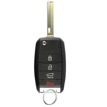 KeylessOption Flip Key Fob Keyless Entry Remote fits 2016-2018 Kia Sorento (OSLOKA-910T) One - Image 1