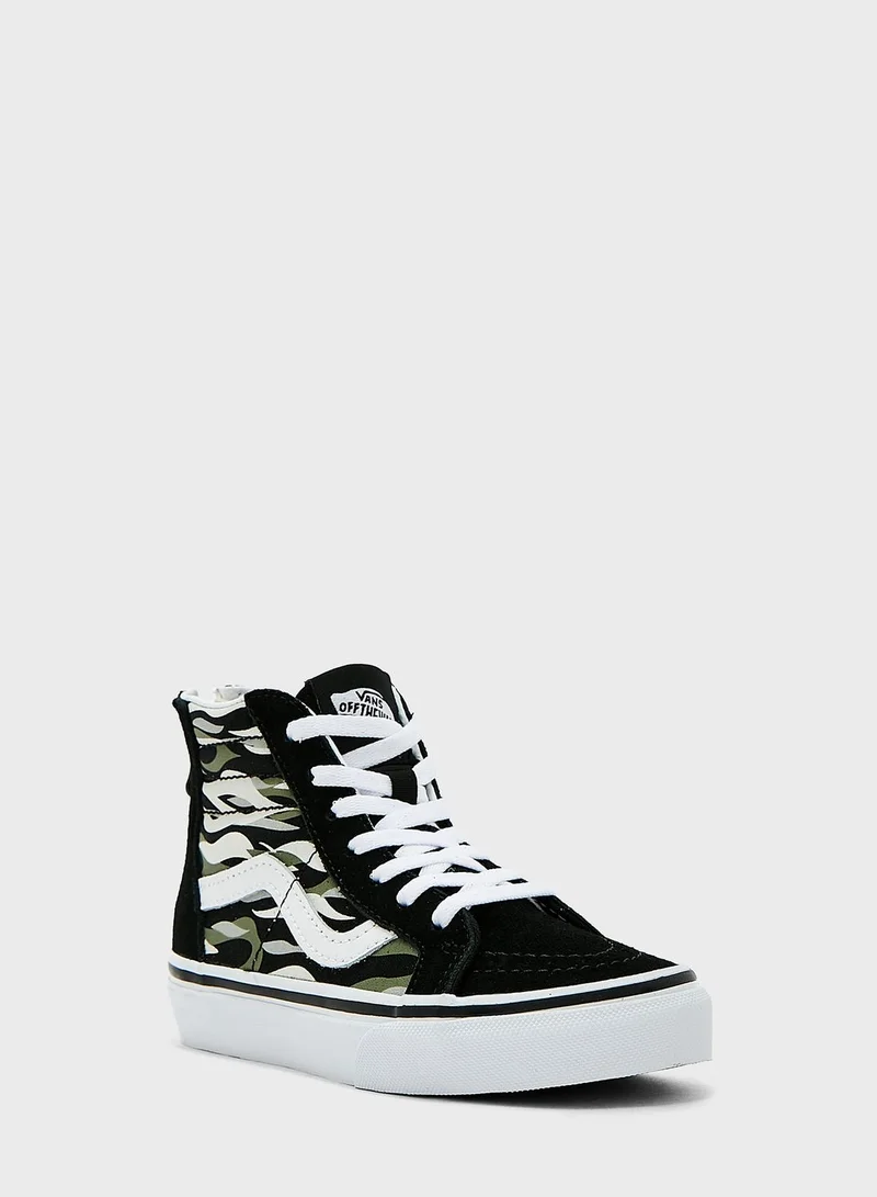 VANS Kids Uy Sk8-Hi Zip