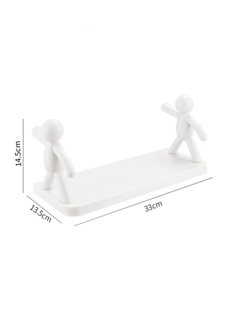 fashionhome 4 Pieces New Design Multi Purpose Wall Mounted Storage Rack - Image 4