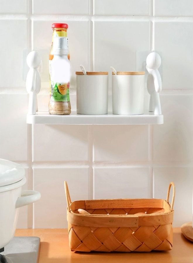 fashionhome 4 Pieces New Design Multi Purpose Wall Mounted Storage Rack - Image 3