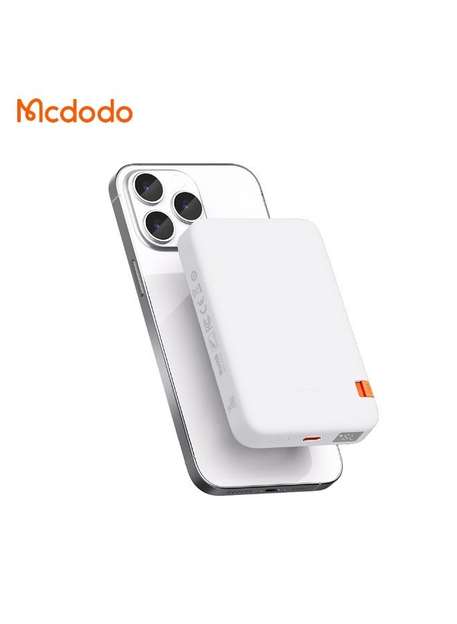 مكدودو بنك طاقة لاسلكي مغناطيسي مدمج بسعة 10000 مللي أمبير وقوة 20 واط - Image 1