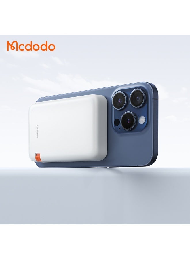 مكدودو بنك طاقة لاسلكي مغناطيسي مدمج بسعة 10000 مللي أمبير وقوة 20 واط - Image 2