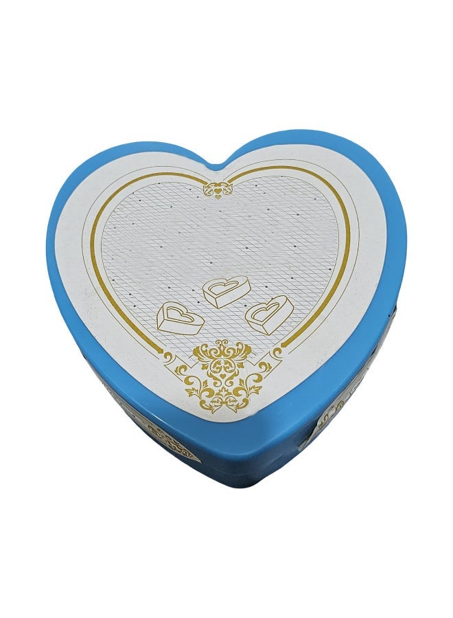 Heart-shaped colored charcoal in a heart-shaped box, 60 pieces in assorted colors - Image 5