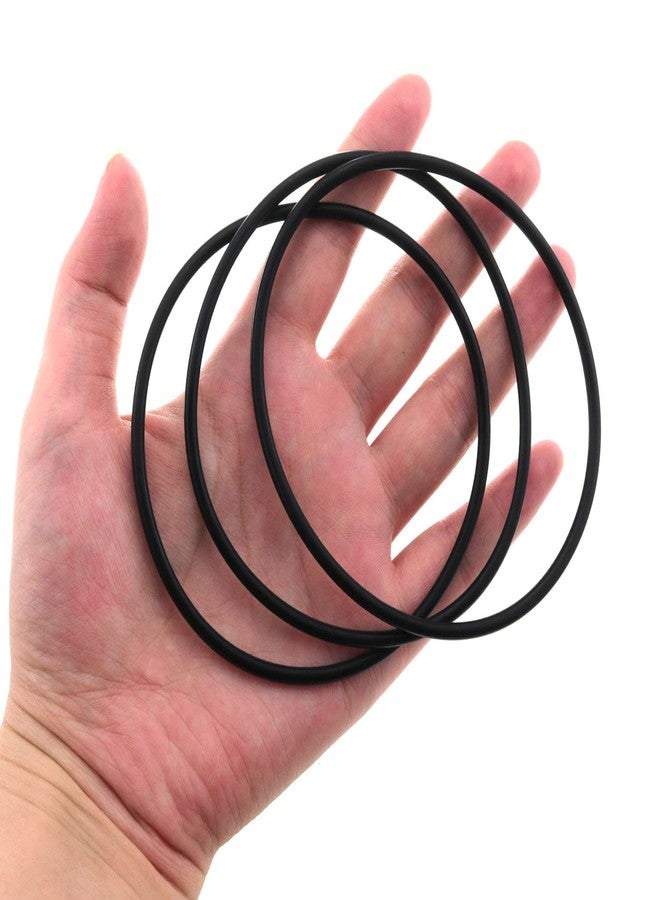 DGBRSM 3pcs O-Ring for Water Filter Housings, Diameter 3.5inch O.D. Black O-Ring - Image 5