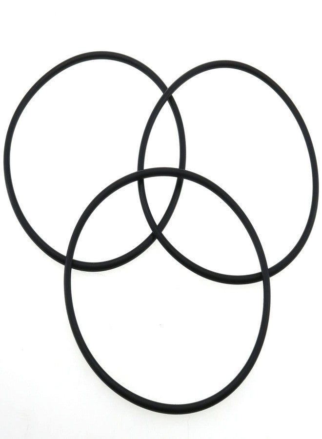DGBRSM 3pcs O-Ring for Water Filter Housings, Diameter 3.5inch O.D. Black O-Ring - Image 1