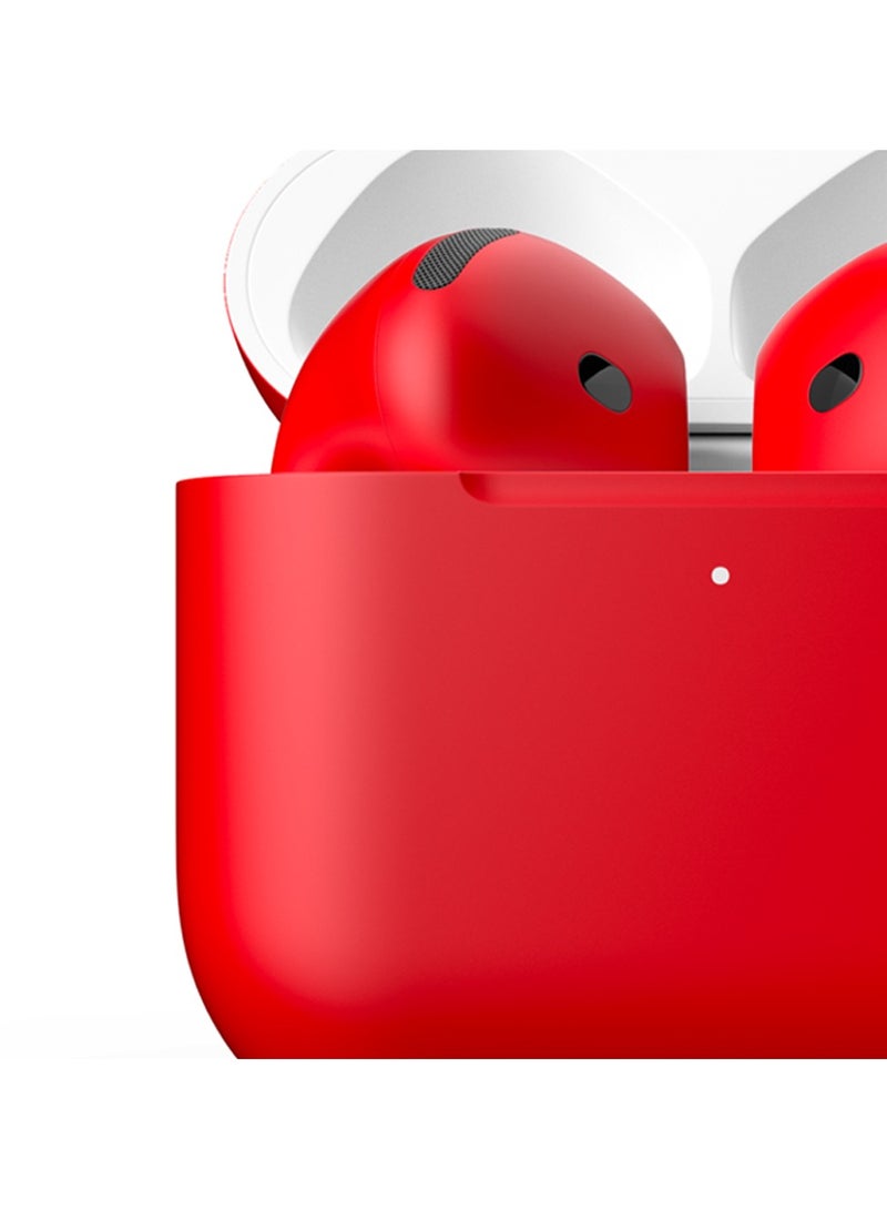 Craft MERLIN CRAFT CUSTOMIZED APPLE AIRPODS 4 RED MATTE - Image 3