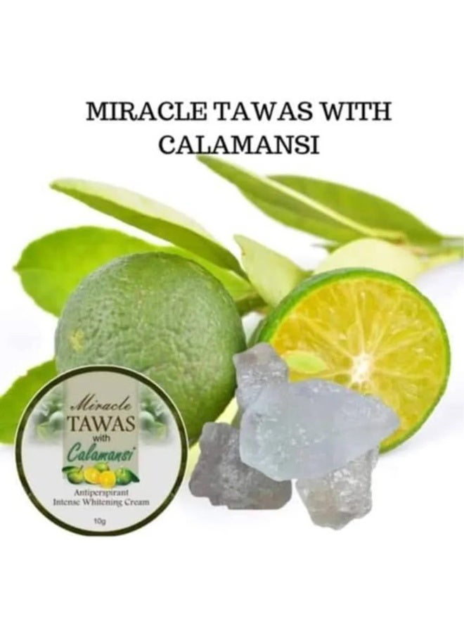 Miracle Tawas with Calamansi for Fresh, Smooth & Confident Underarms Discover a refreshing calamansi-infused tawas designed to help keep underarms feeling fresh, reduce unwanted odor, control perspiration, and support a cleaner, smoother appearance for everyday confidence. - Image 1
