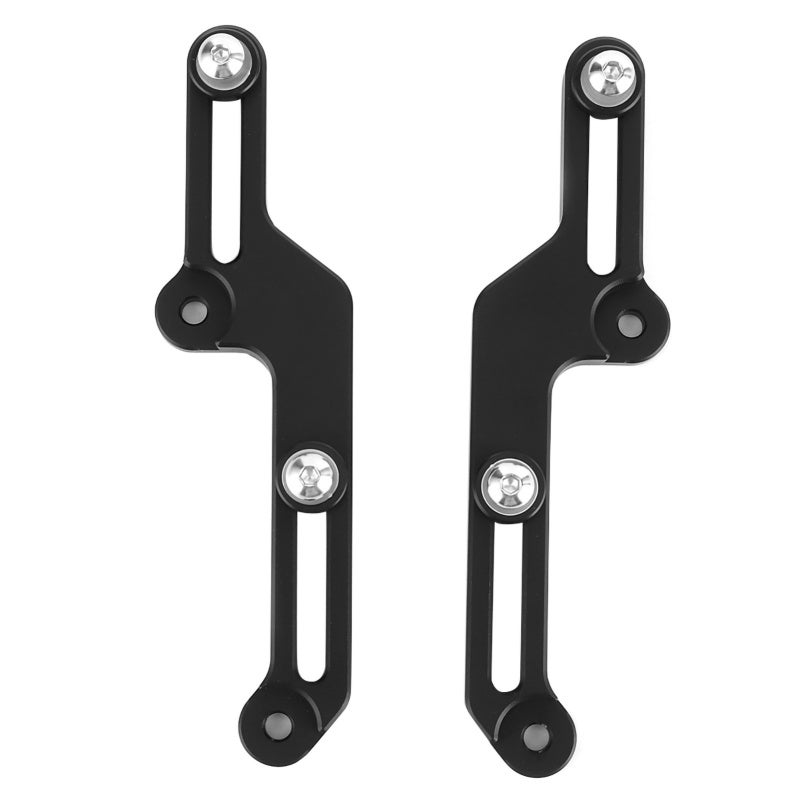 Motorcycle Windshield Adjusters Kit: CNC 6061 T6 Aluminum, Infinitely 12-52mm Height Adjustable, Anti-Corrosion - Noise Reducing Windscreen Risers for Honda CB500X 2017-2020 Adventure & Touring Bikes - Image 3
