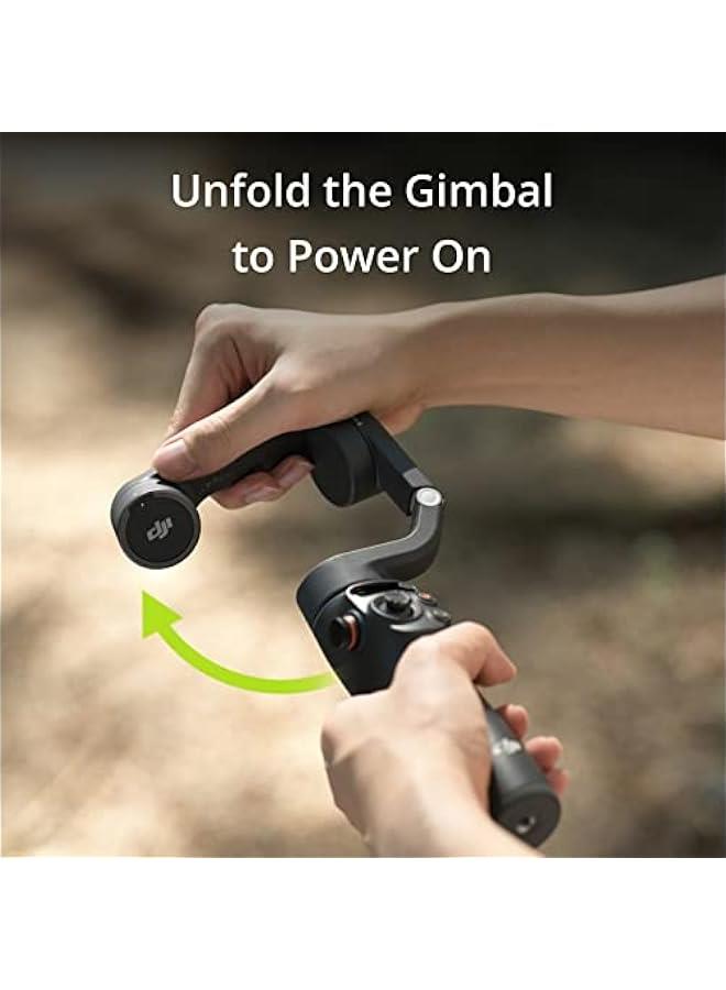 Arabest DJI Osmo Mobile 6 Smartphone Stabilizer: 3-Axis Gimbal with Extension Rod and Object Tracking. Portable Vlogging Stabilizer in Slate Gray.  - Image 2