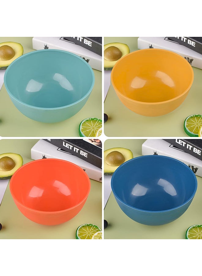 Feelings Feelings Plastic Salad Bowl  4Pcs Set (17Cm) | Sturdy & Reusable  - Image 3