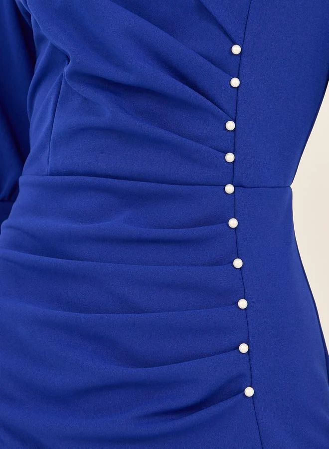 Styli Royal Blue Sheath Dress