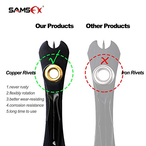 SAMSFX Quick Knot Tool Fishing Line Clipper with Zinger Retractor (Sliver) - Image 4