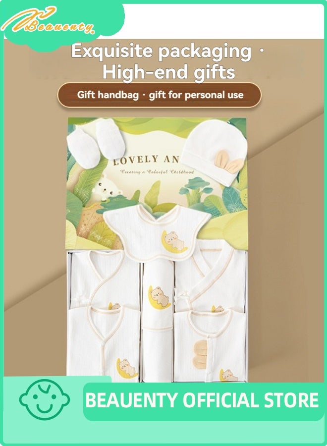 بيوينتي 25PCS مجموعة هدايا الأطفال حديثي الولادة ، مجموعة هدايا Layette حديثي الولادة ، مجموعة ملحقات ملابس الأطفال للأولاد والبنات ، القطن الممتاز. - Image 4