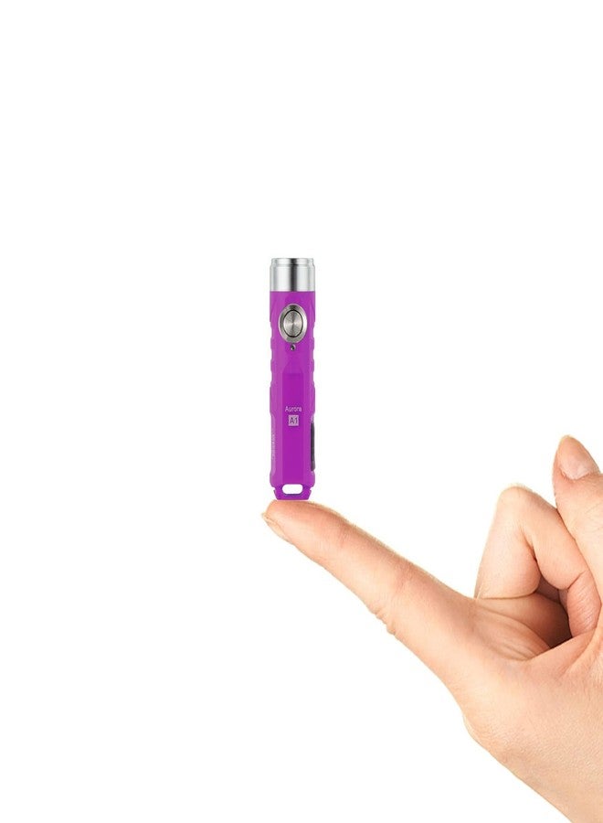 RovyVon Aurora A1 G4 Rechargeable Keychain Flashlights USB C, 650lumens Bright Mini EDC Flashlight IPx6 Multi Functions Small Pocket Flashlight, Outdoor Camping Essentials EDC Gear for Men Women - Image 1