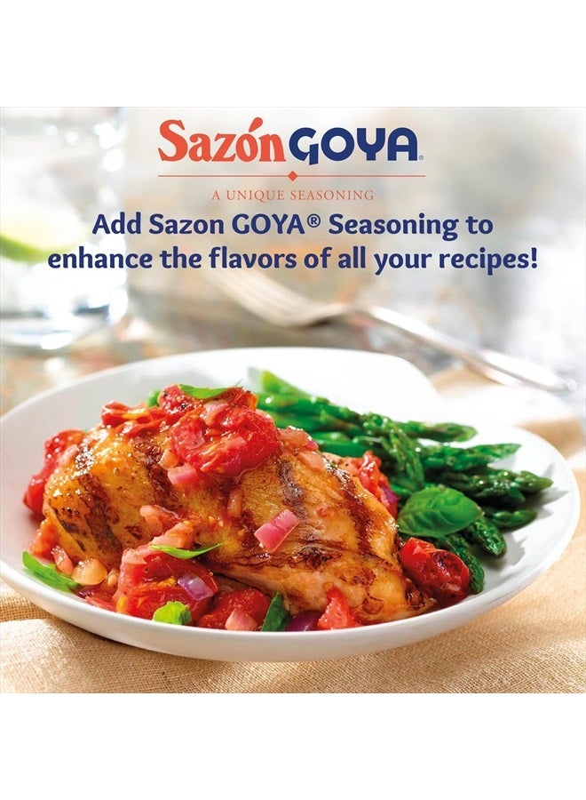 Goya Sazón with Cilantro and Tomato by Goya, Latin Spice Blend for Poultry, Seafood, Meat and Vegetables, All Purpose Mexican Seasoning 1.41oz Carton - Image 5
