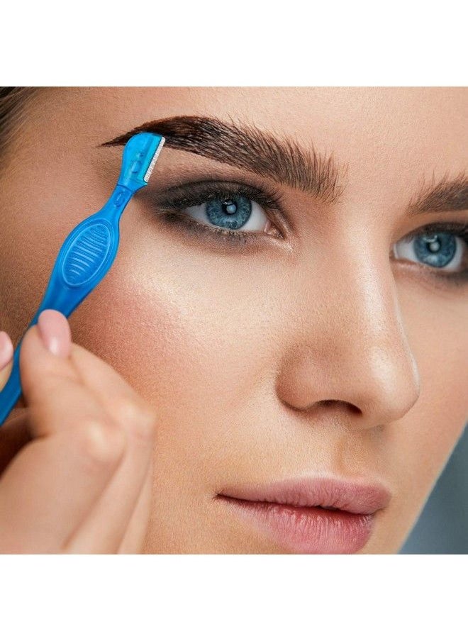 Mudder - 24 Pieces Eyebrow Razor Mini Portable Eyebrow Shaver Multipurpose Face Razors Stainless Steel Makeup Face Care Tools With Precision Cover For Women Men Face Hair Removers - Image 1