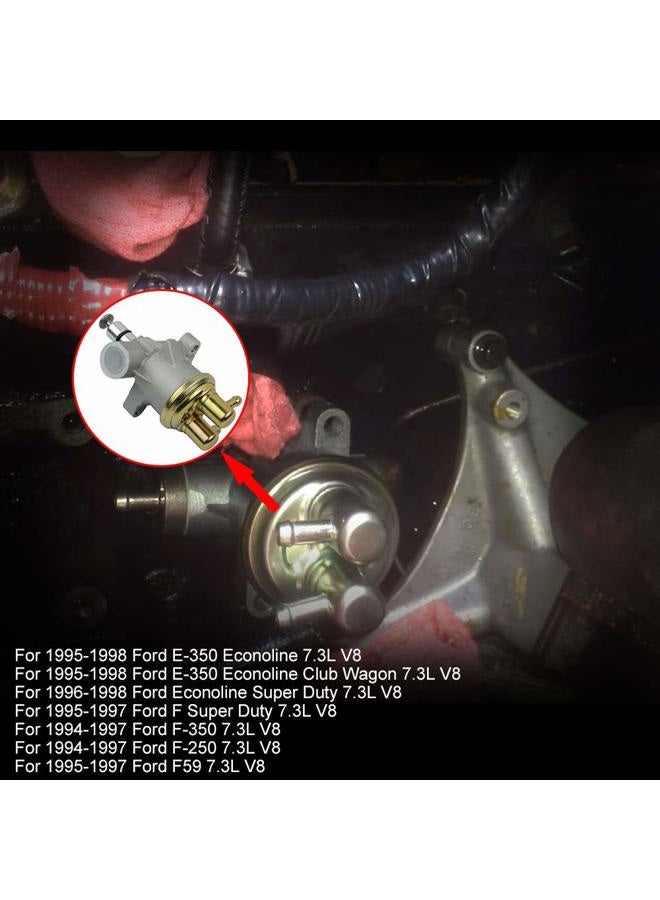 Surwit Part# F4TZ9350A Lift Fuel Pump For Ford E-350 F-350 F-250 F59 F Super Duty 1994-1998 7.3L Diesel Powerstroke F6TZ 9350-A - Image 2