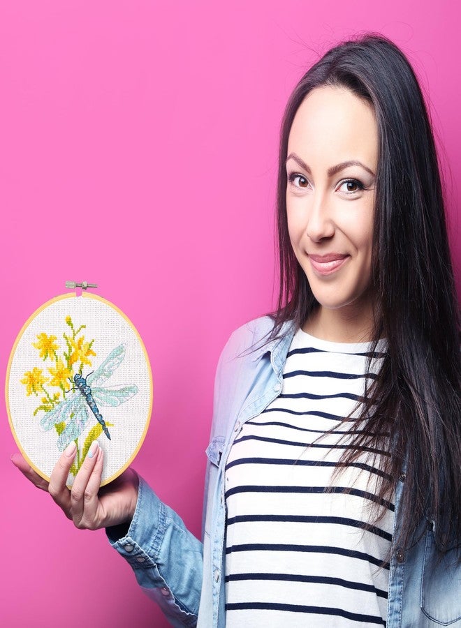 DIAMOND DOTZ Spring Flight - Stamped Cross Stitch Kit for Adults, Counted Cross Stitch Patterns, Easy-to-Follow Design, Perfect for Beginners and Experts - Image 3