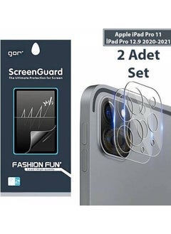 Polhammobile Polham 2 Pieces iPad Pro 11 and iPad Pro 12.9 2020-2021 Compatible Rear Camera Protector, No Bubbles  - Image 4