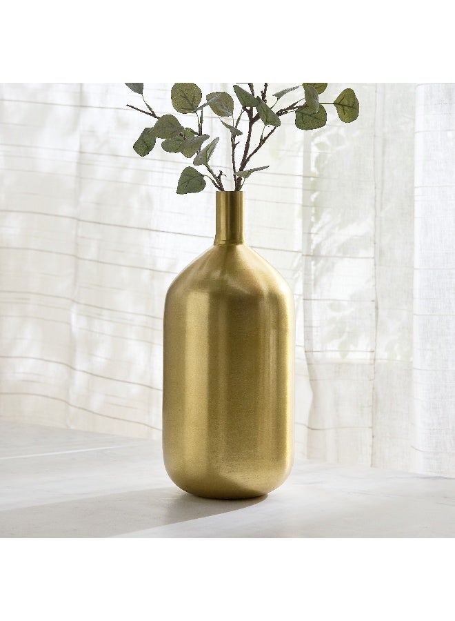 Home Box Avya Metal Conical Base Tall Floor Vase - 20x20x46 cm - Image 1