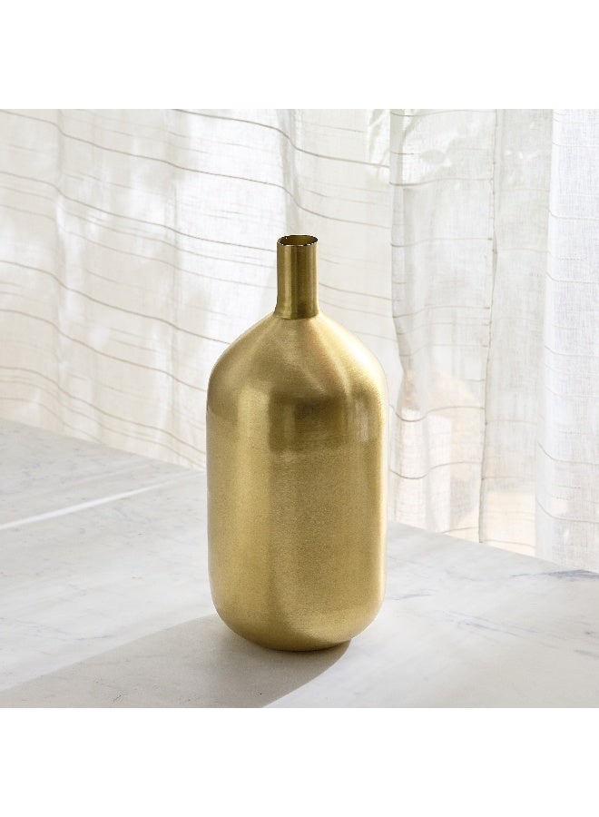 Home Box Avya Metal Conical Base Tall Floor Vase - 20x20x46 cm - Image 2