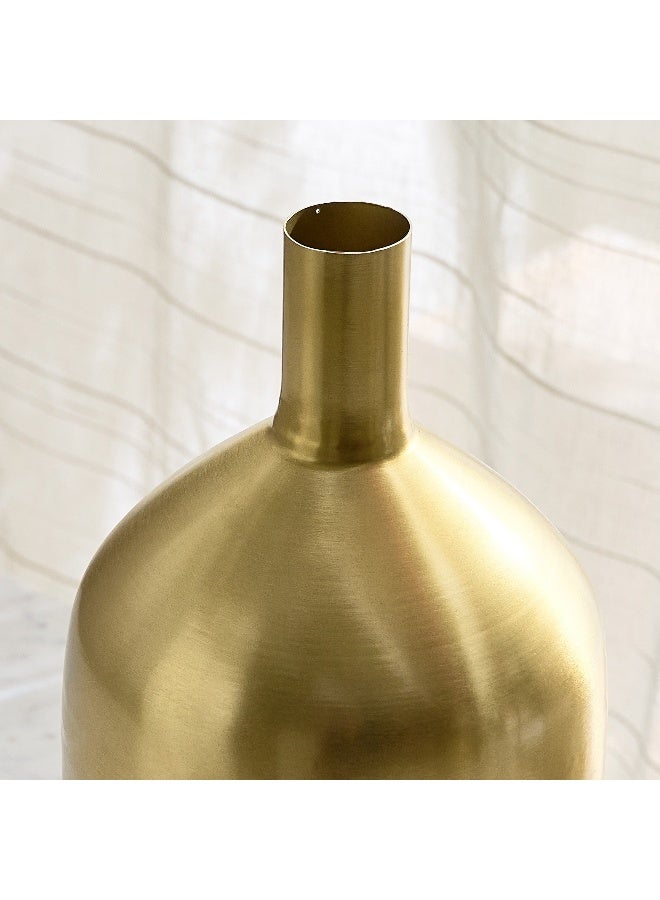 Home Box Avya Metal Conical Base Tall Floor Vase - 20x20x46 cm - Image 3