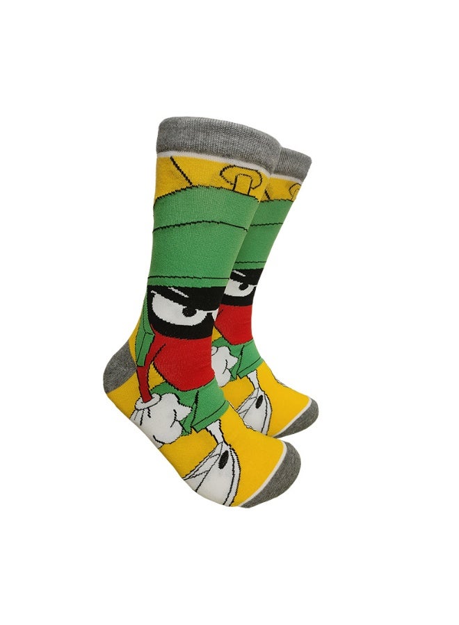 Novelty Anime Crew Socks, Street Fashion Trendy Cotton Blend Socks, Casual Fashion Socks for Men & Women(5P)) - Image 2