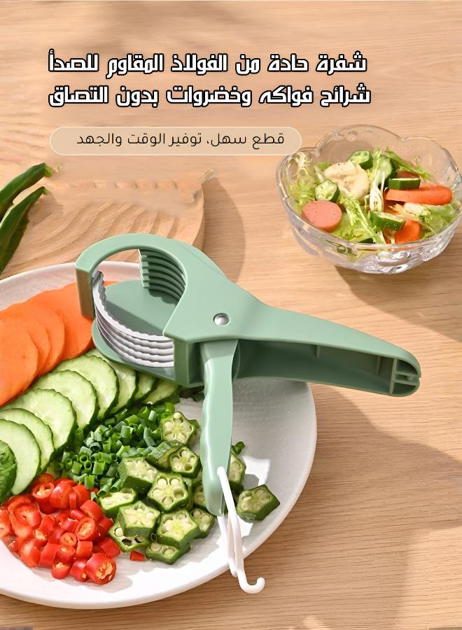 الهلياجيم قطاعة الخضروات السريعة في ثانية: أداة مطبخ يدوية محمولة - Image 3