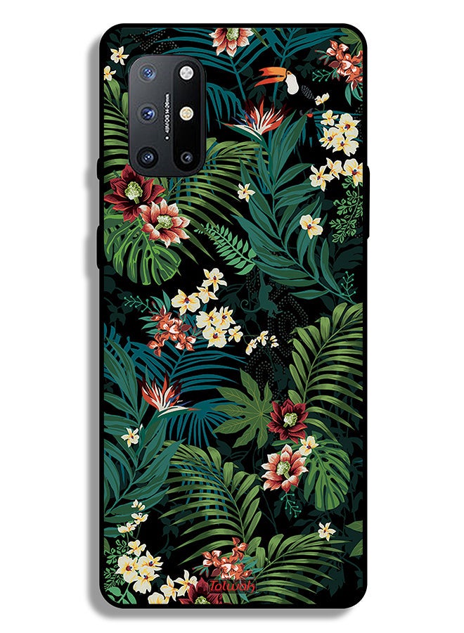 Tolwak OnePlus 8T Plus 5G Protective Case Cover Tropical Leaves - Image 2