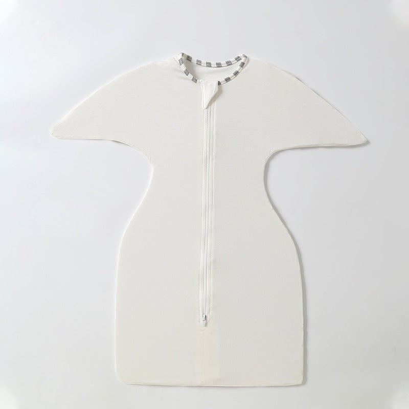 Cross-Border baby surrender swaddling breathable baby anti-startling sleeping bag cotton baby sleeping bag artifact wholesale - Image 1