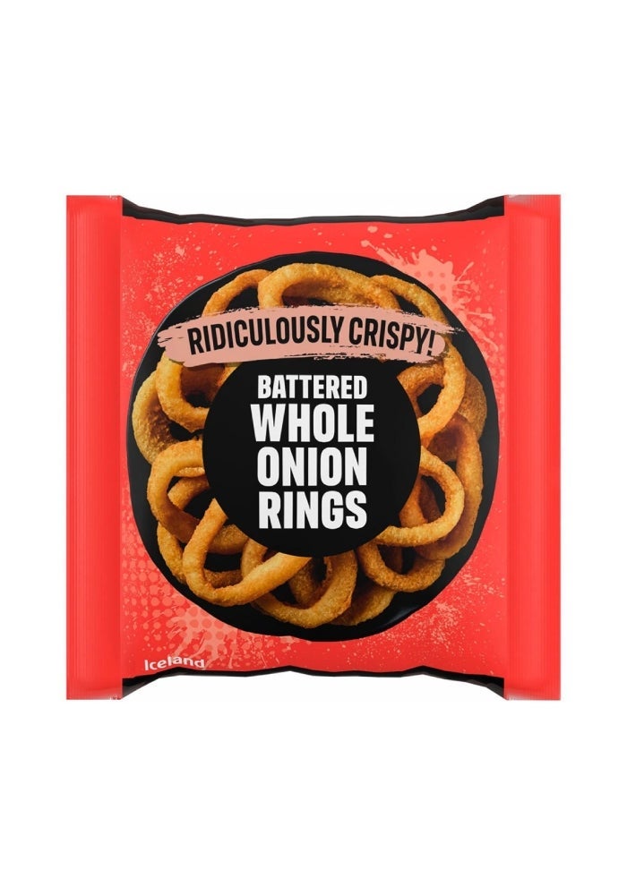 Battered Whole Onion Rings - 400g