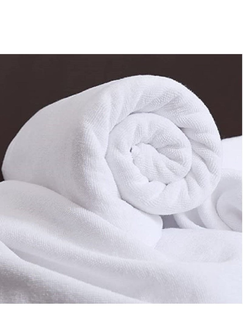 SPACEDOUT 100% Combed Cotton 600 GSM Quick Dry Highly Absorbent Thick Bathroom Soft Hotel Quality for Bath and Spa Towel.  - Image 1