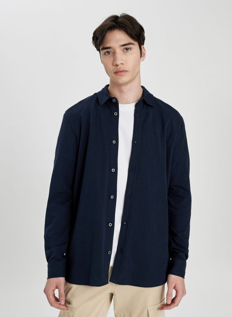 DeFacto Man Regular Fit Long Sleeve Shirt  - Image 1