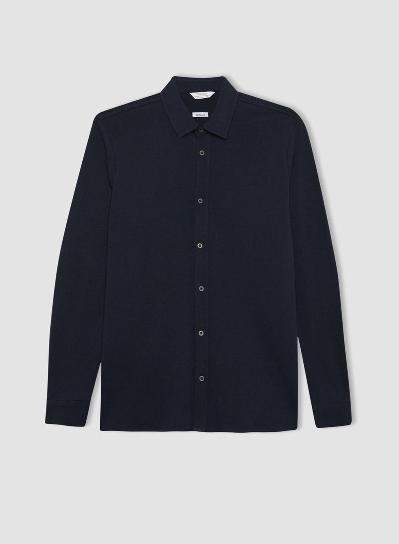 DeFacto Man Regular Fit Long Sleeve Shirt  - Image 5