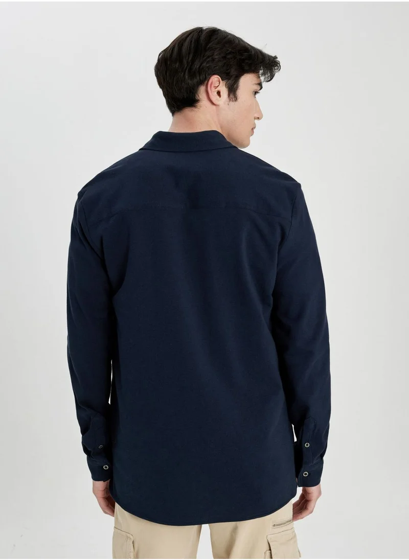 DeFacto Man Regular Fit Long Sleeve Shirt