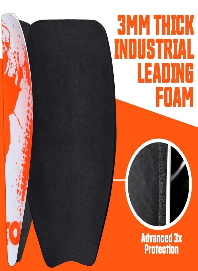 Synco Fusion Shin Guard with Sleeve | Premium and Durable | Medium Size | Comfortable Lycra Fabric Compression - Image 4